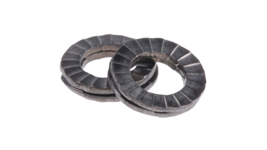 A4 316 Stainless Steel Wedge Lock Washers, M5