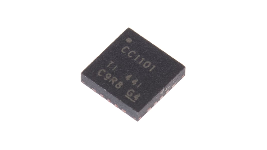 Texas Instruments CC1101RGP RF Transceiver IC, 20-Pin QFN