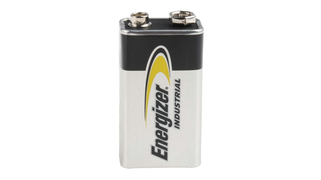Pilas 9V alcalina Energizer Industrial