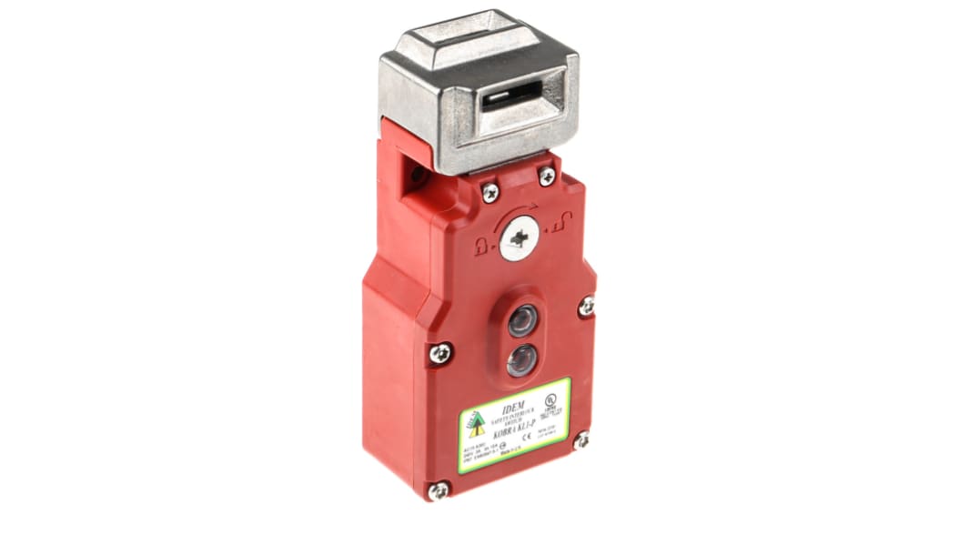IDEM KL1-P Magnet-Verriegelungsschalter, Entriegelt bei Spannung, 24V ac/dc, , LEILOCK, 2 Öffner