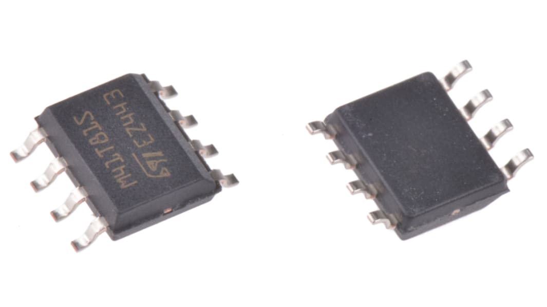 STMicroelectronics M41T81SM6F, Real Time Clock (RTC), 20B RAM Serial-I2C, 8-Pin SOIC