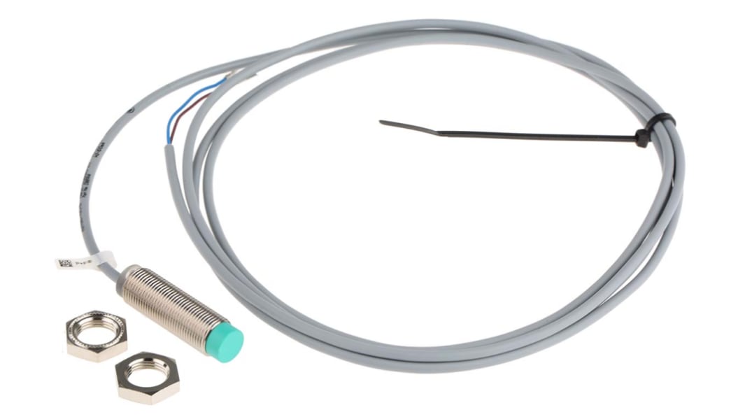 Capteur de proximité Pepperl + Fuchs, M12, Détection 4 mm, 2 fils NO, 5→30 V c.c.