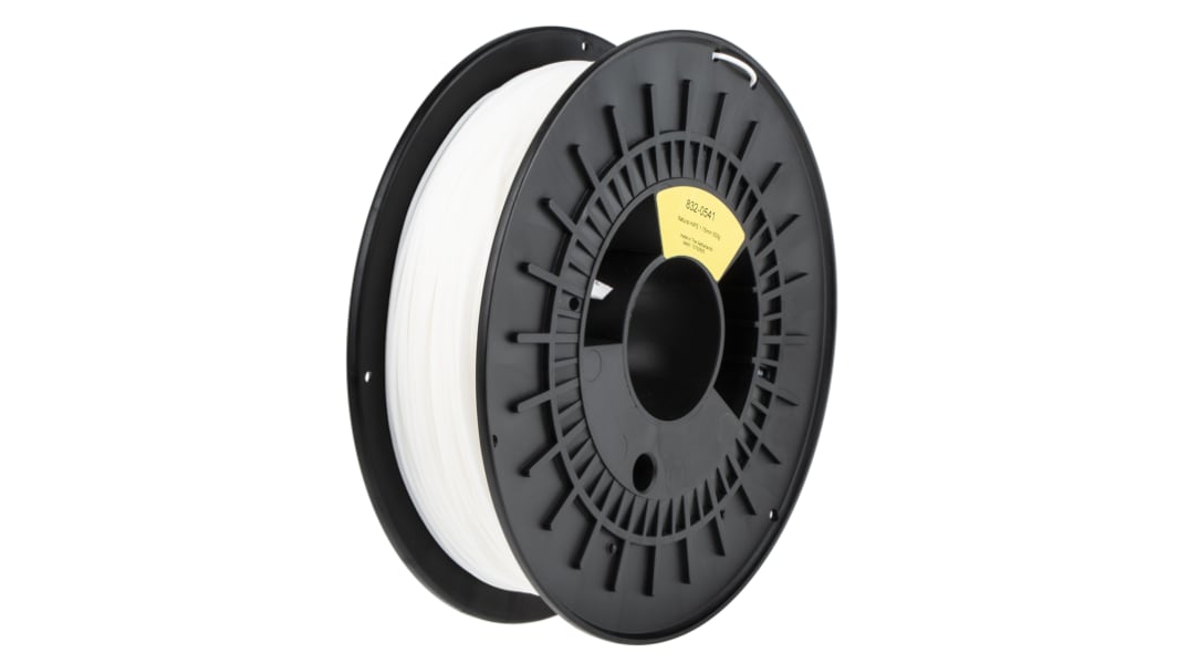 RS PRO HIPS 3D-Drucker Filament zur Verwendung mit Gängige Desktop-3D-Drucker, Natur, 1.75mm, FDM, 500g