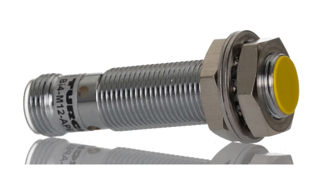 Turck BI 4 M12 Näherungssensor Induktiv, Gewinderohr 4 mm PNP 10 → 30 V dc / 200 mA NO, IP67