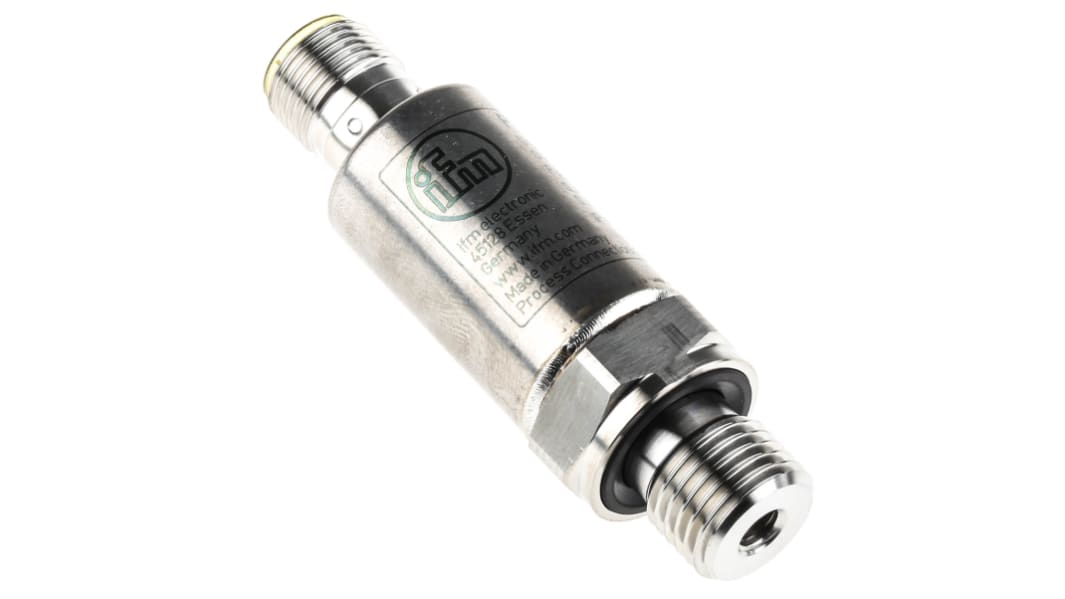 ifm electronic Pressure Sensor, 0bar Min, 400bar Max, Analogue Output, Relative Reading