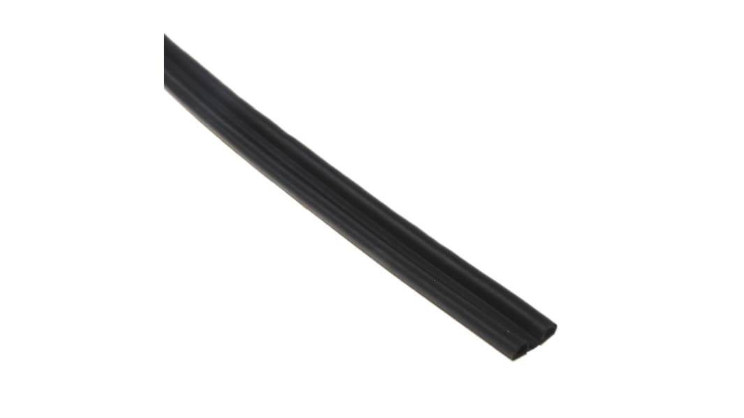 Joint d'étanchéité RS PRO en EPDM Noir, 20m x 6 mm x 9mm