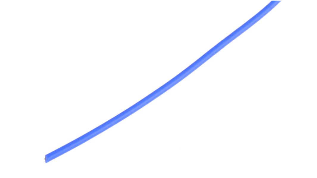 RS PRO Blue 0.34mm² Hook Up Wire, 22 AWG, 19/0.15 mm, 100m, PTFE Insulation