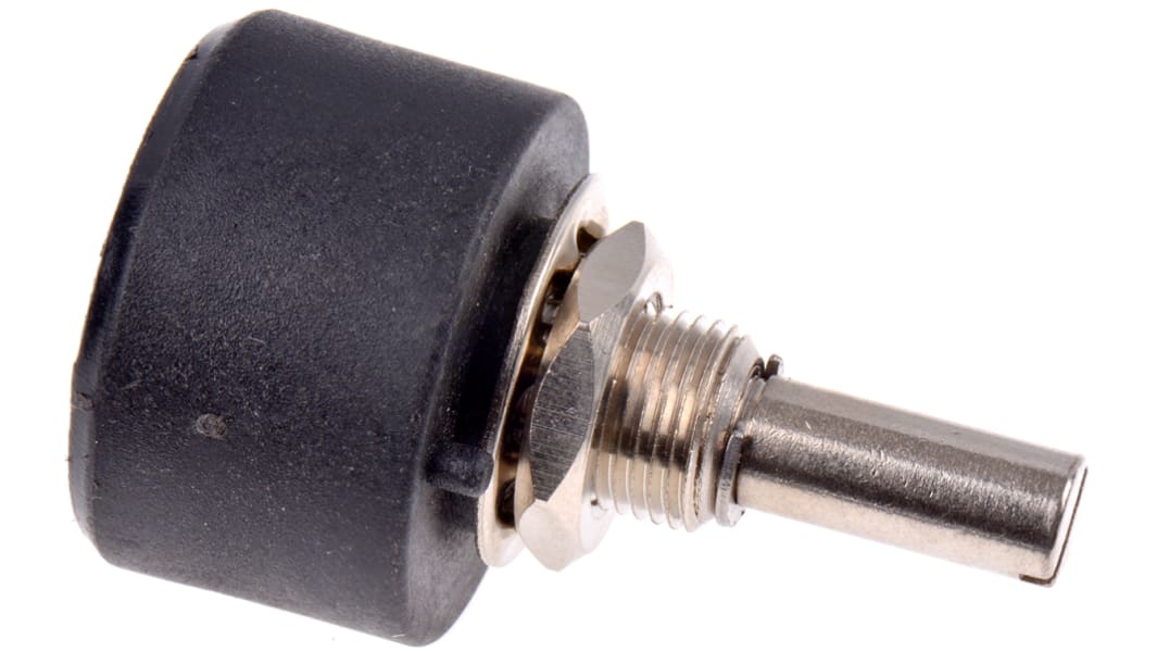 RS PRO potenciométer, tengely Ø 6 mm, 500Ω, tűréshatár: ±10%, 1W, Körforgó, Panelre szerelhető 1