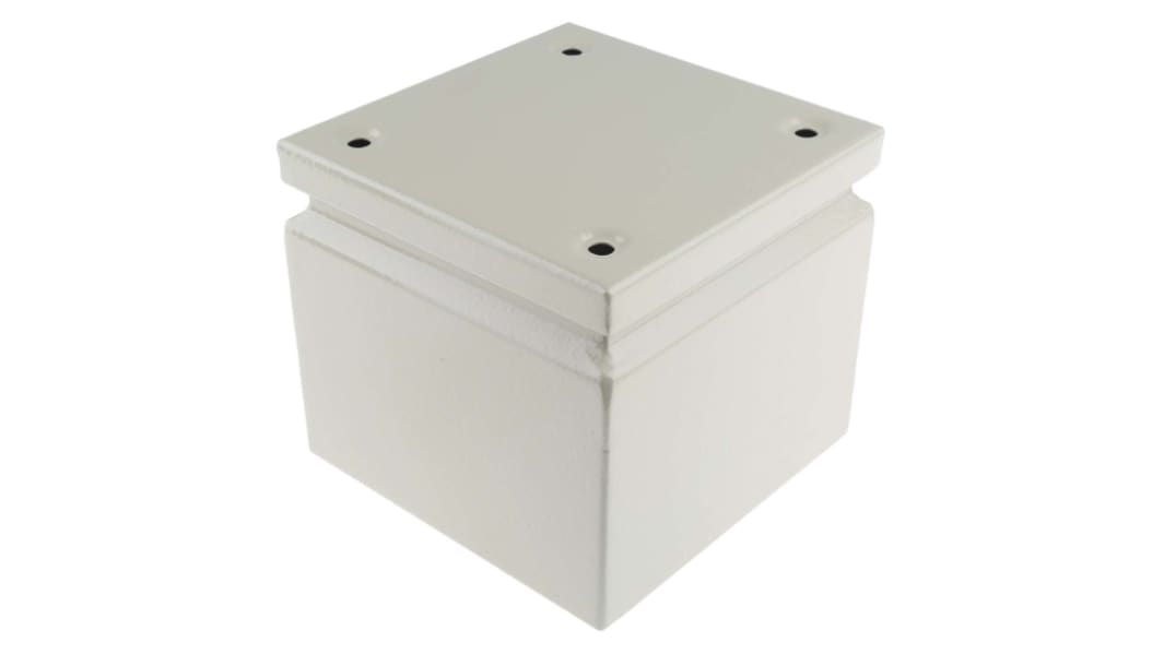 Boîtier de jonction en Acier 150 x 150 x 120mm 0 voies, IP66
