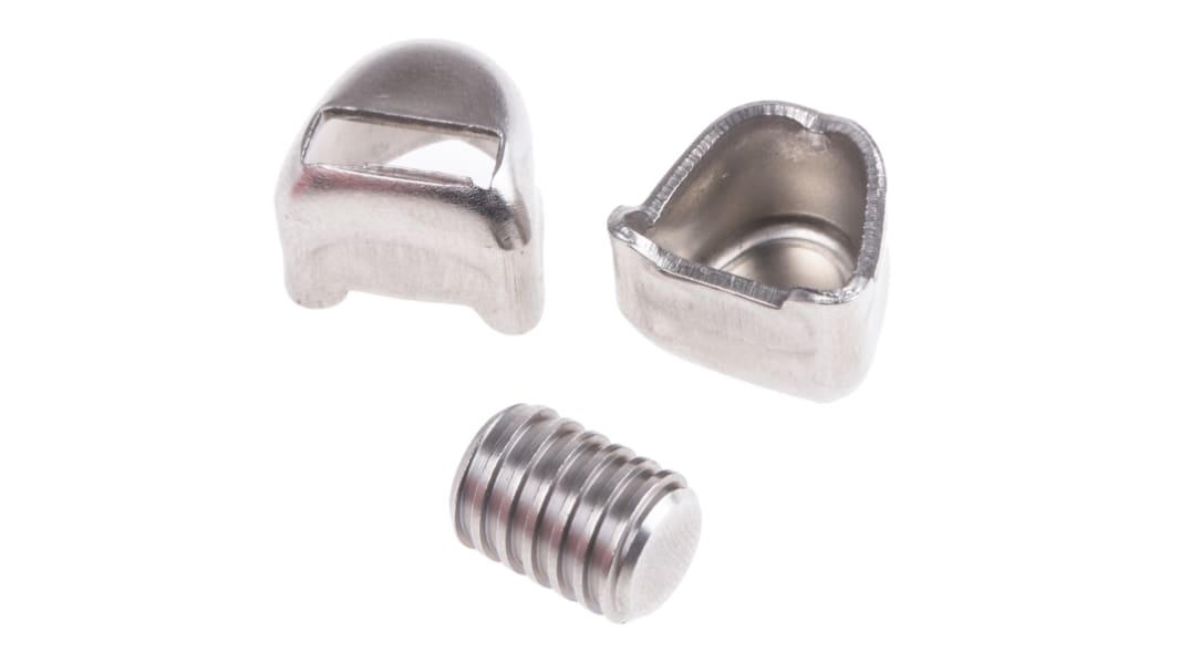 Jubilee Stainless Steel Allen Screw Housing, Screw, 11mm Band Width