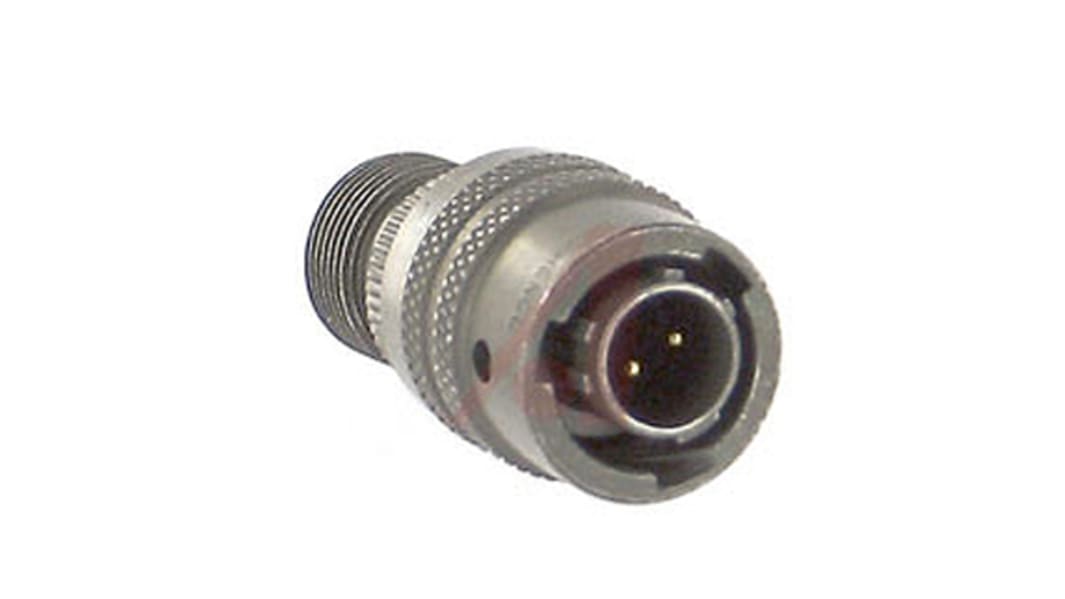 Amphenol Socapex, PT  MIL-Rundsteckverbinder, Stecker, 2-polig, 1 kV ac, Kabelmontage, Gehäuse 8, MIL-DTL-26482