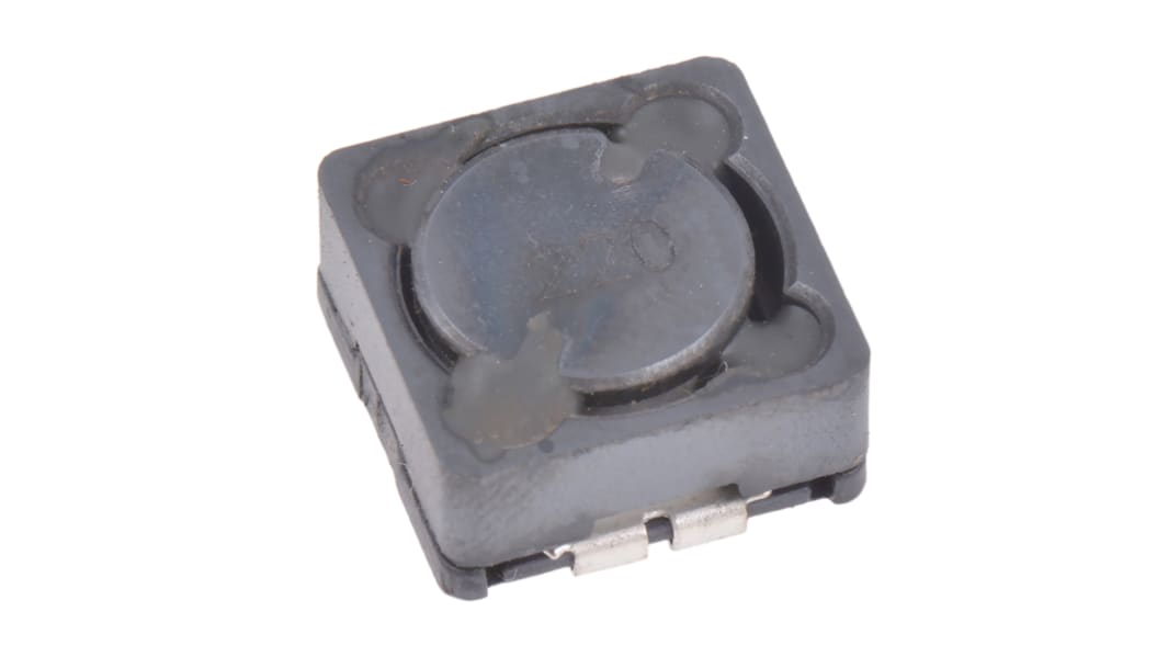 Inductance CMS 22 μH, 3.8A max , 1206 (3216M), dimensions 12.7 x 12.7 x 6.5mm, Blindé, série SRR1206