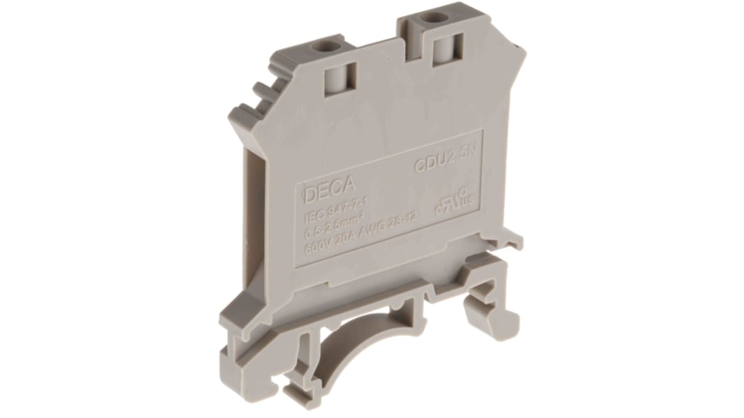 RS PRO, 2.5mm², Single-Level, Screw Termination