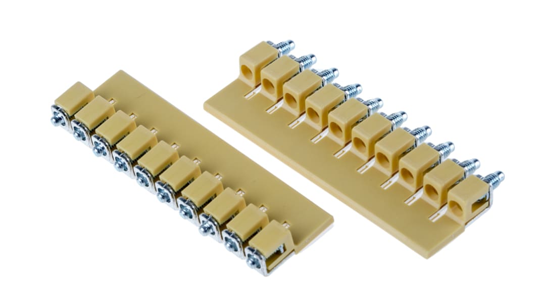 Barra de jumpers RS PRO, para usar con Bloque terminal de abrazadera roscada