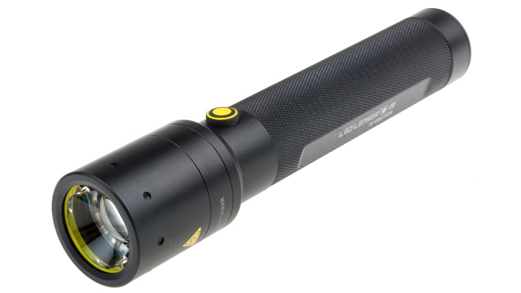LEDLENSER i9 LED-Taschenlampe LED Schwarz im Alu-Gehäuse , 400 lm / 260 m, 187 mm