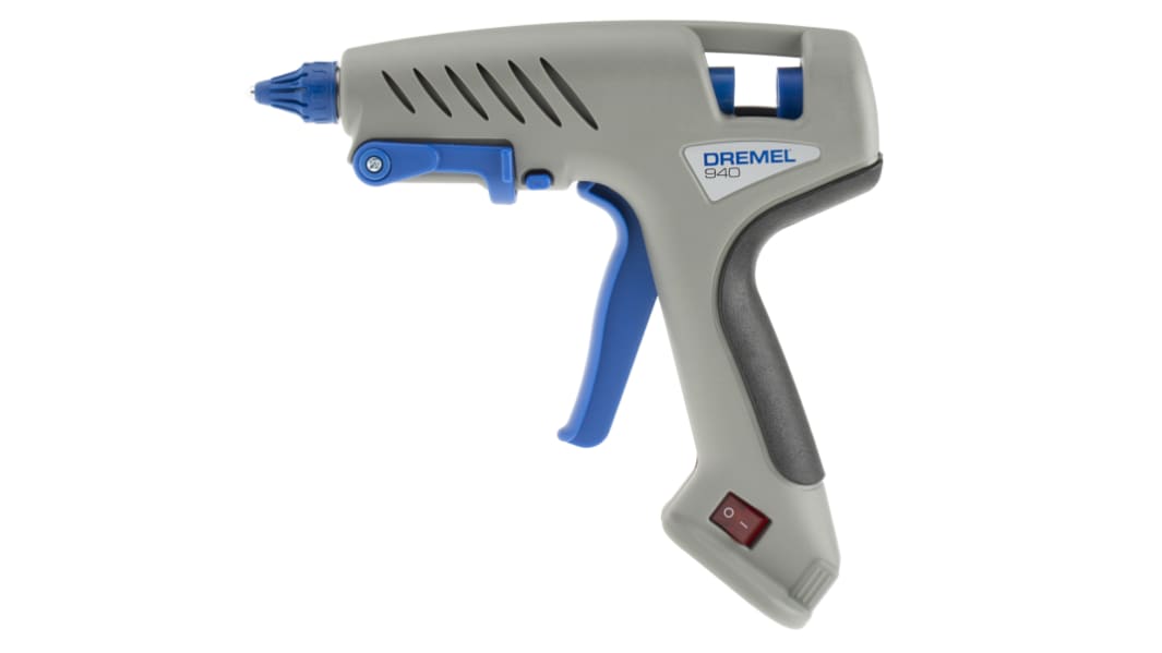 Pistolet à colle Filaire Dremel 11mm 100 → 240V 60W Type G - Britannique