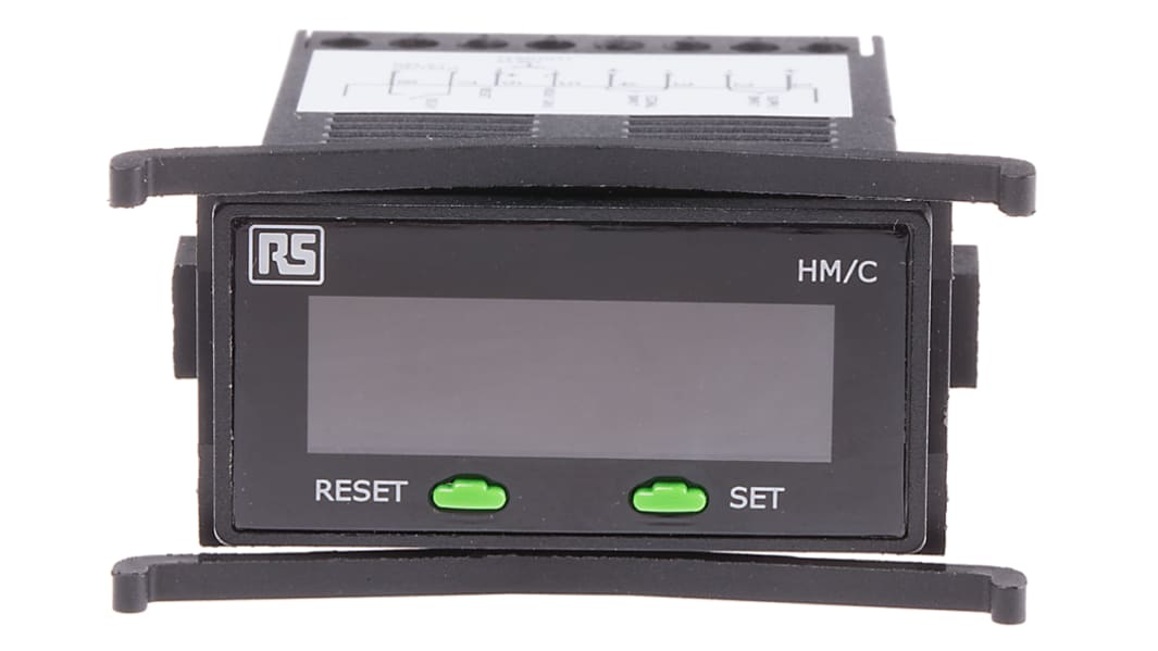 Contador RS PRO de Horas, Minutos, Segundos, con display LCD de 7 dígitos, 9 → 30 V dc