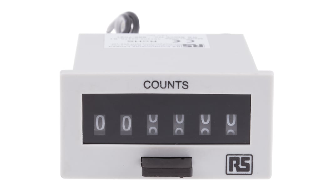 Contador RS PRO de Pulso, con display Digital de 6 dígitos, 12 V dc