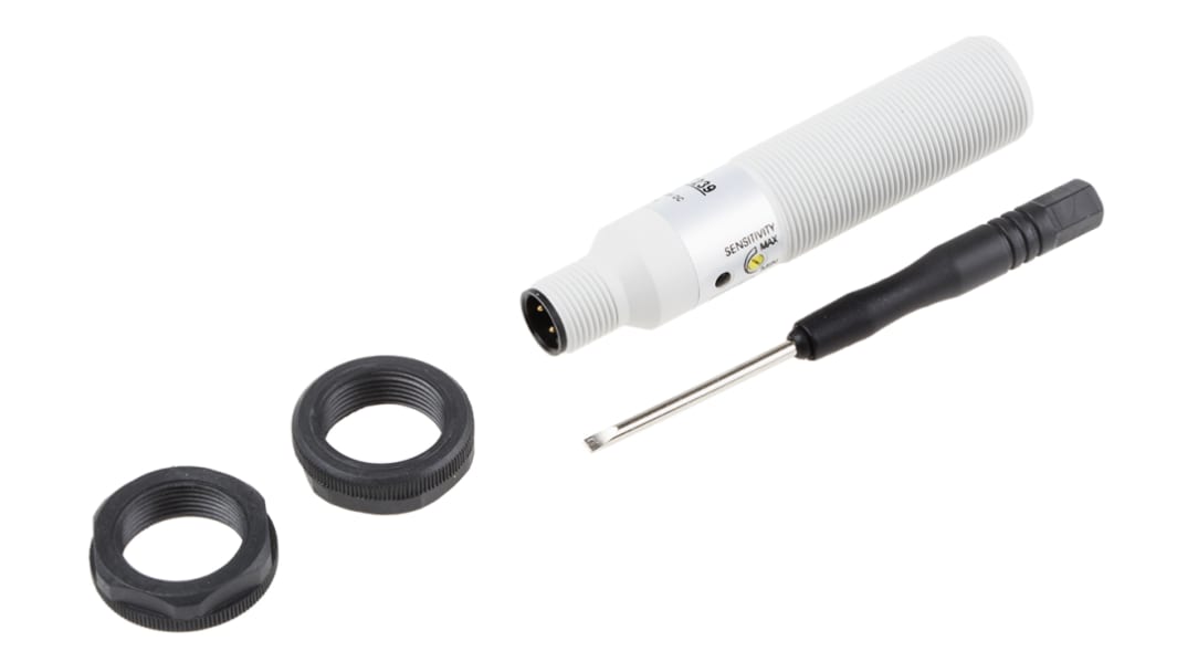 Capteur de proximité RS PRO, M18, Détection 5 mm, PNP NO, 10→30 V c.c.