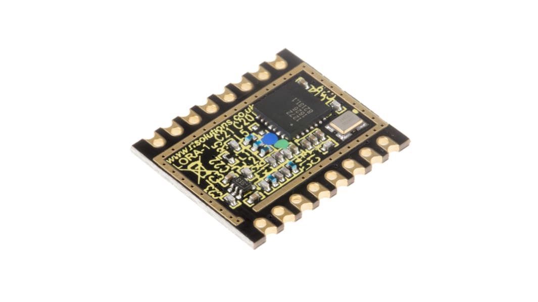 RF Solutions, LoRa Module Transceiver 868MHz, -130dBm Receiver Sensitivity