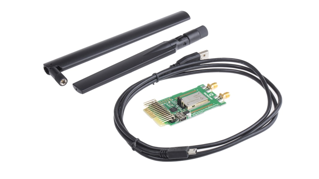 Module de développement de communication et sans fil Microchip PICTail Plus LoRa 433 MHz, 868 MHz