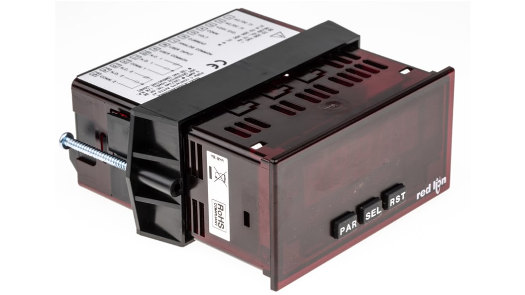 Red Lion PAXLA LED Digital Panel Multi-Function Meter for Current, Voltage, 45mm x 92mm