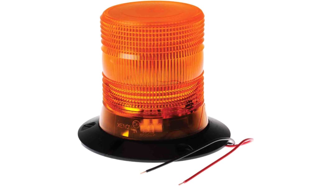 RS PRO 信号灯 LED灯アンバー 10 → 30 V DC