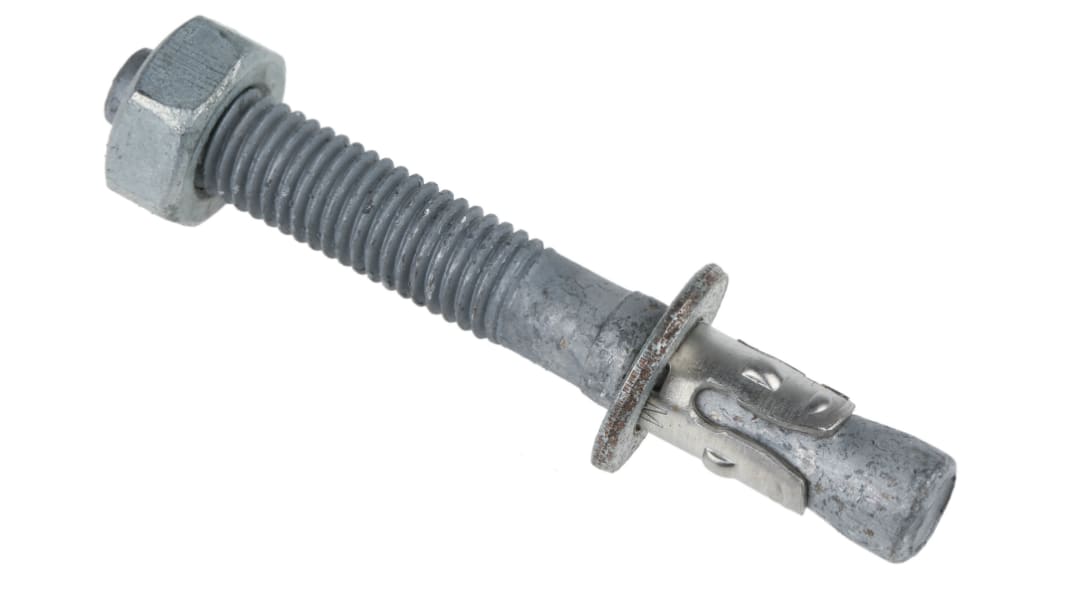 RS PRO Schraubanker M10, Ø 10mm x 80mm Stärke 10mm max. Stahl