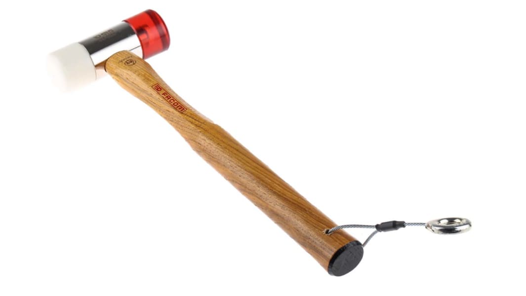 Facom Schonhammer, 370g, Stahl, mit Ersatz-Schlagflächen, Ø 32.0mm