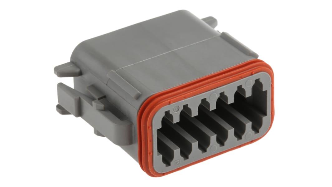 Deutsch DT, 12P , 2 Rangées Connecteur automobile Femelle type Connecteur automobile