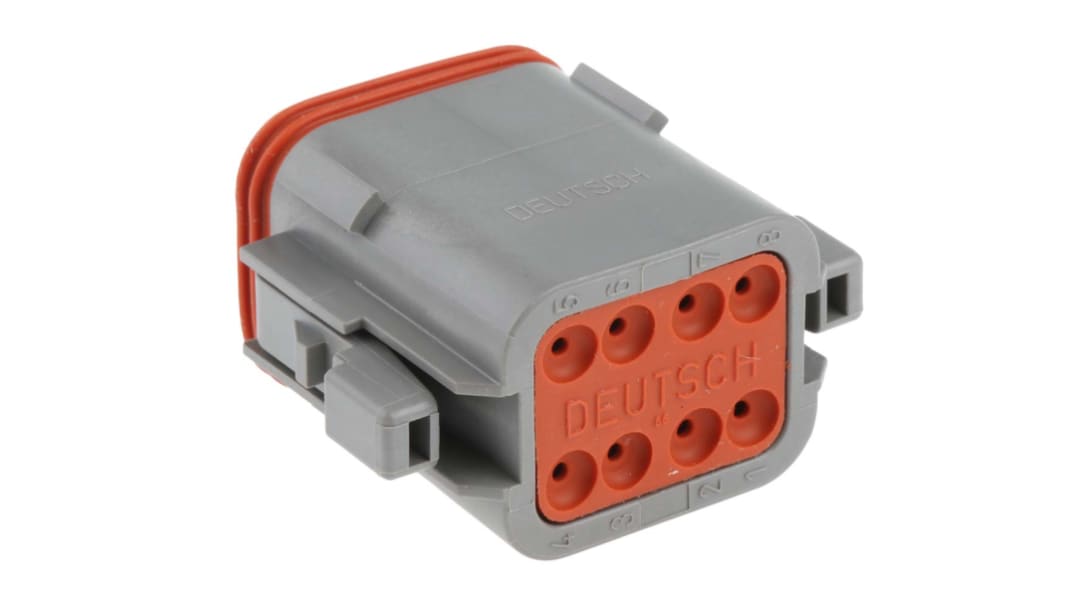 Deutsch DT, 8P , 2 Rangées Connecteur automobile Mâle type Connecteur automobile