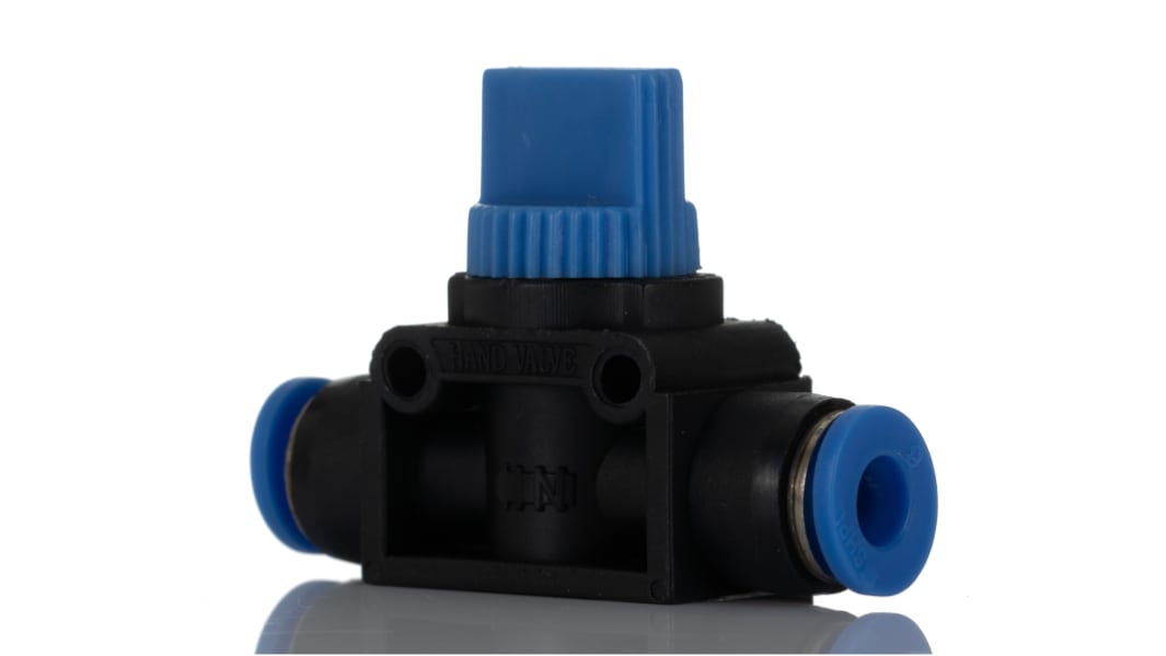RS PRO Rotary Knob Pneumatic Relay Pneumatic Manual Control Valve HVFF Series, 6mm, III B
