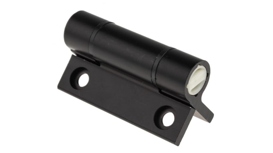 Pinet バネ式ヒンジ アルミニウム, 自閉式, スプリング丁番, 長さ:67mm