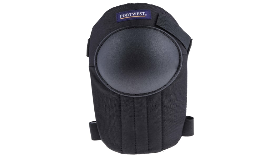RS PRO Black EVA Foam Adjustable Strap Knee Pad Resistant to Abrasion, Moisture, Penetration