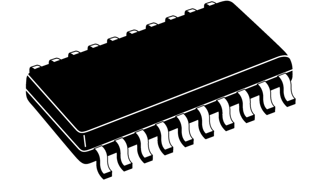 Latch MC74HC573ADWG, Transparente Tipo D 3 estados SOIC W 20 pines 8bit