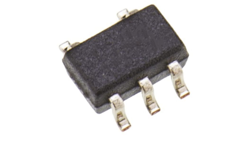 Maxim Analog Analoger Temperatursensor ±4°C SMD, 5-Pin -55 bis +130 °C.