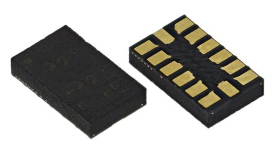 STマイクロ,  3軸 加速度センサ IC, I2C、SPI, 14-Pin LGA 加速度計, ジャイロスコープ LSM6DSMTR