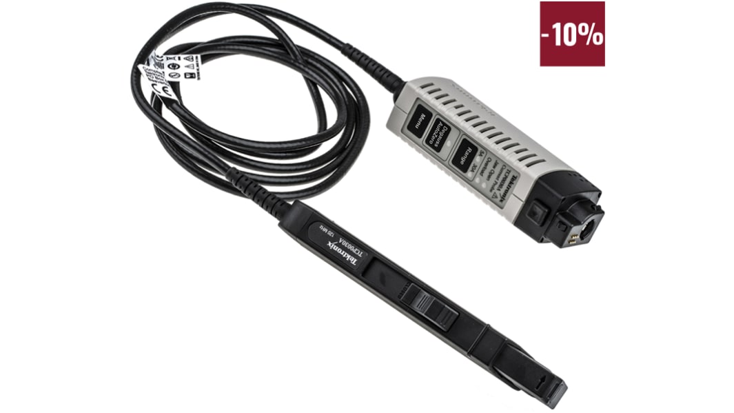 Sonde pour oscilloscope Courant Tektronix, TCP0030A, bande passante ≥ 120MHz, ASIC