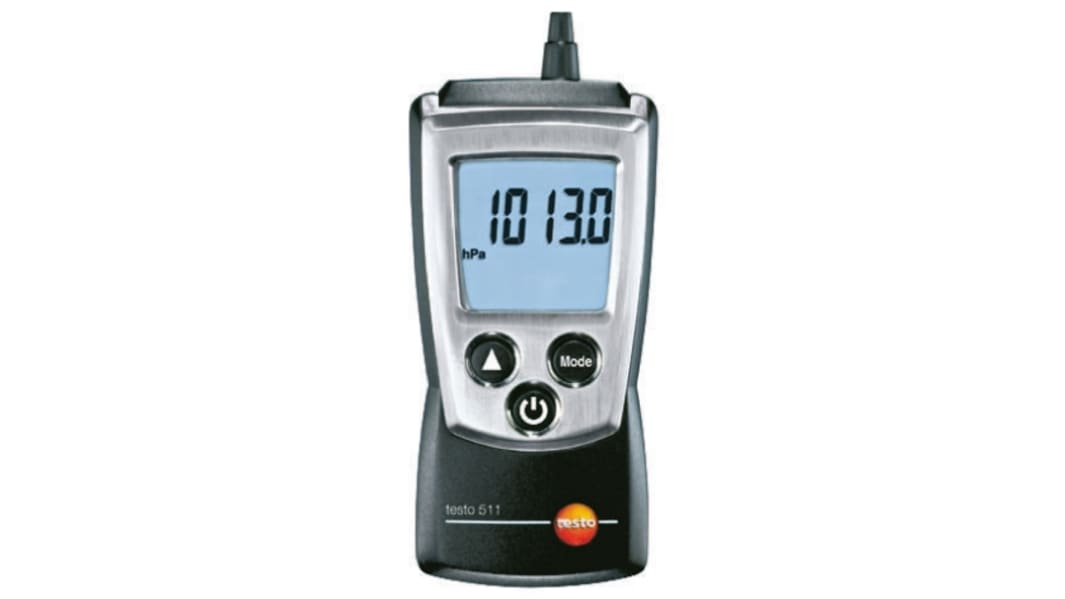 Testo 511 Absolute Manometer, Max Pressure Measurement 1200mbar