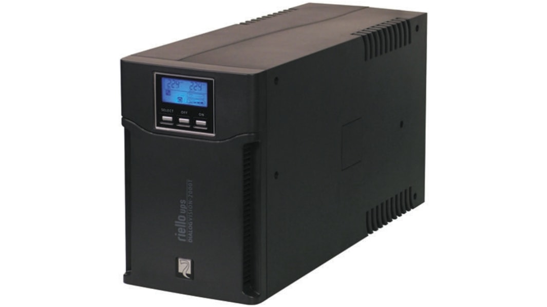 Riello Dialog Vision 4-Kanal Stand-Alone USV Stromversorgung 1.05kW, 230V