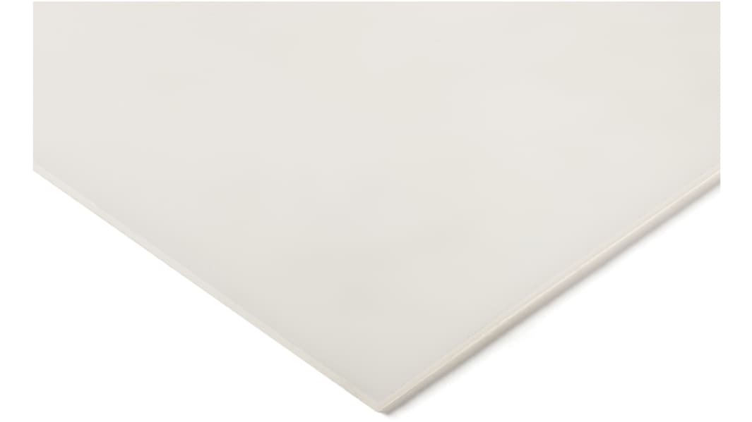 Plaque PEHD RS PRO Blanc, 500mm x 500mm x 20mm