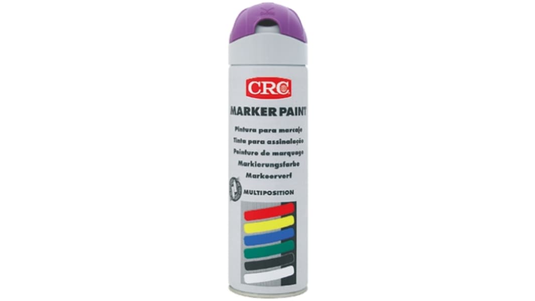 CRC MARKER PAINT Sprühfarbe Violett Fluoreszent, 500ml