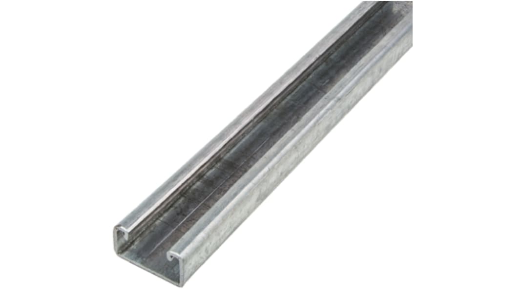 Hagyományos csatorna 41 x 21mm Galvanizált acél, 2m Long