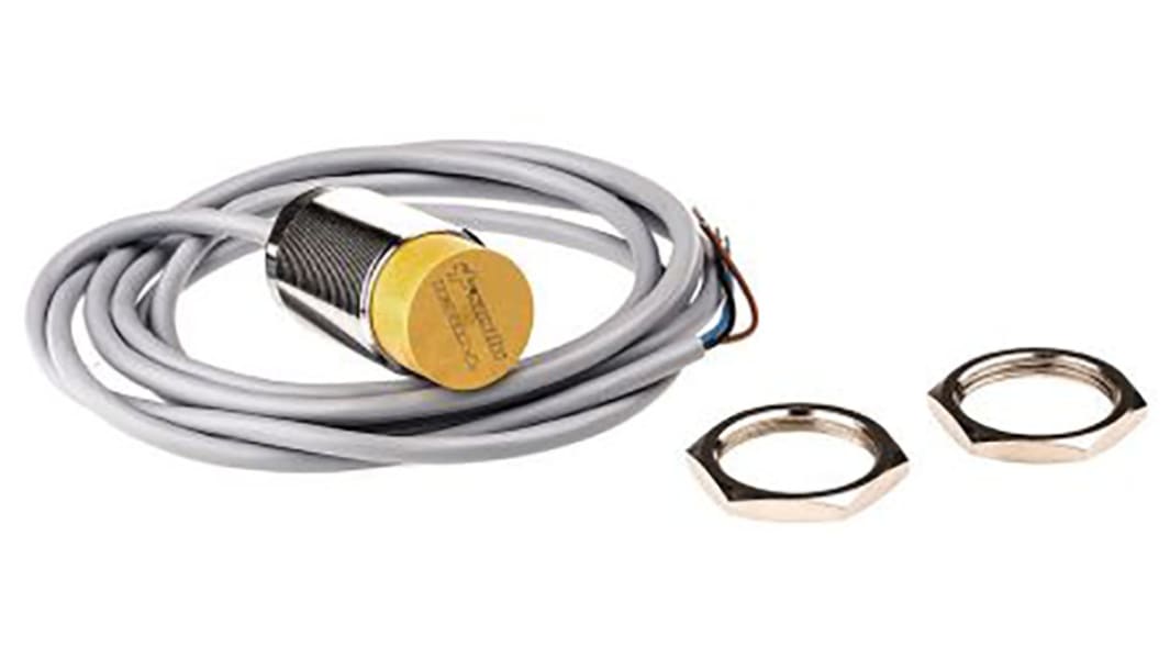 Turck Inductive Threaded Barrel Proximity Sensor, M18, 15 mm Detection, PNP NO, 10 → 30 V dc