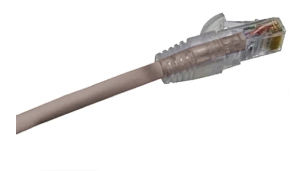 Molex Premise Networks, 7m Cat6, Grey RJ45 to Male RJ45 Male, U/UTP Unshielded, Terminated PVC Sheath