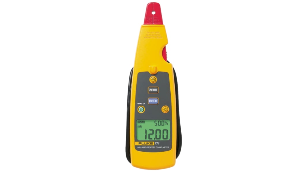 Fluke 771 Clamp Meter, 100mA dc With RS Calibration