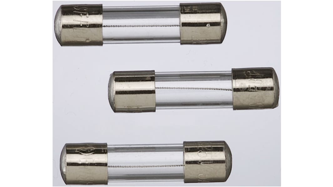日本製線 管ヒューズ 2A 5 x 20mm 250V ac (タイムラグ) FBT 250V 2A(EM)