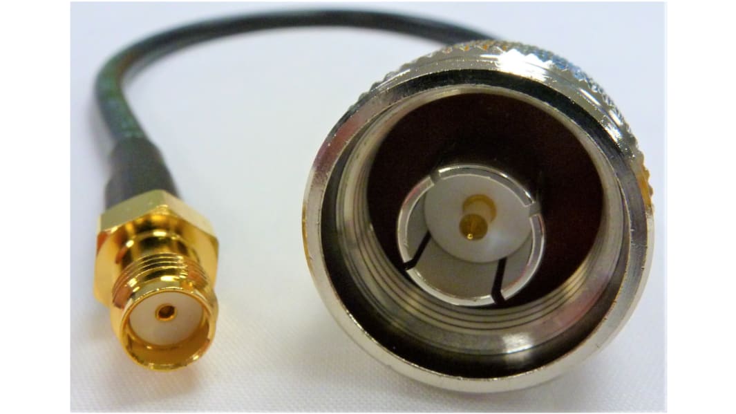 Mobilemark Female SMA to Male N Type, 1m, RF195 Coaxial, Terminated50 Ω