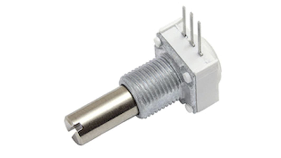 Potentiomètre Rotatif Vishay 249, 50kΩ max, Ø axe 3,18 mm, Montage sur Panneau, Traversant