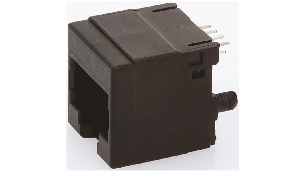 Connecteur RJ45 cat 6 Bel-Stewart série SS-60000 Femelle, Non blindé Traversant, ports Droit